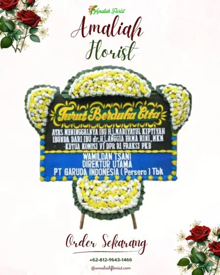 Papan Bunga Duka kanigoro blitar